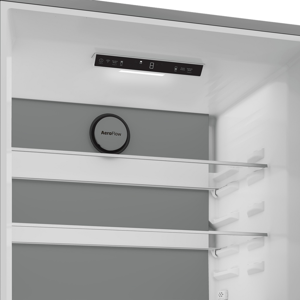BEKO 30" Bottom Freezer Refrigerator with HarvestFresh in Stainless Steel - BFBD30216SSL