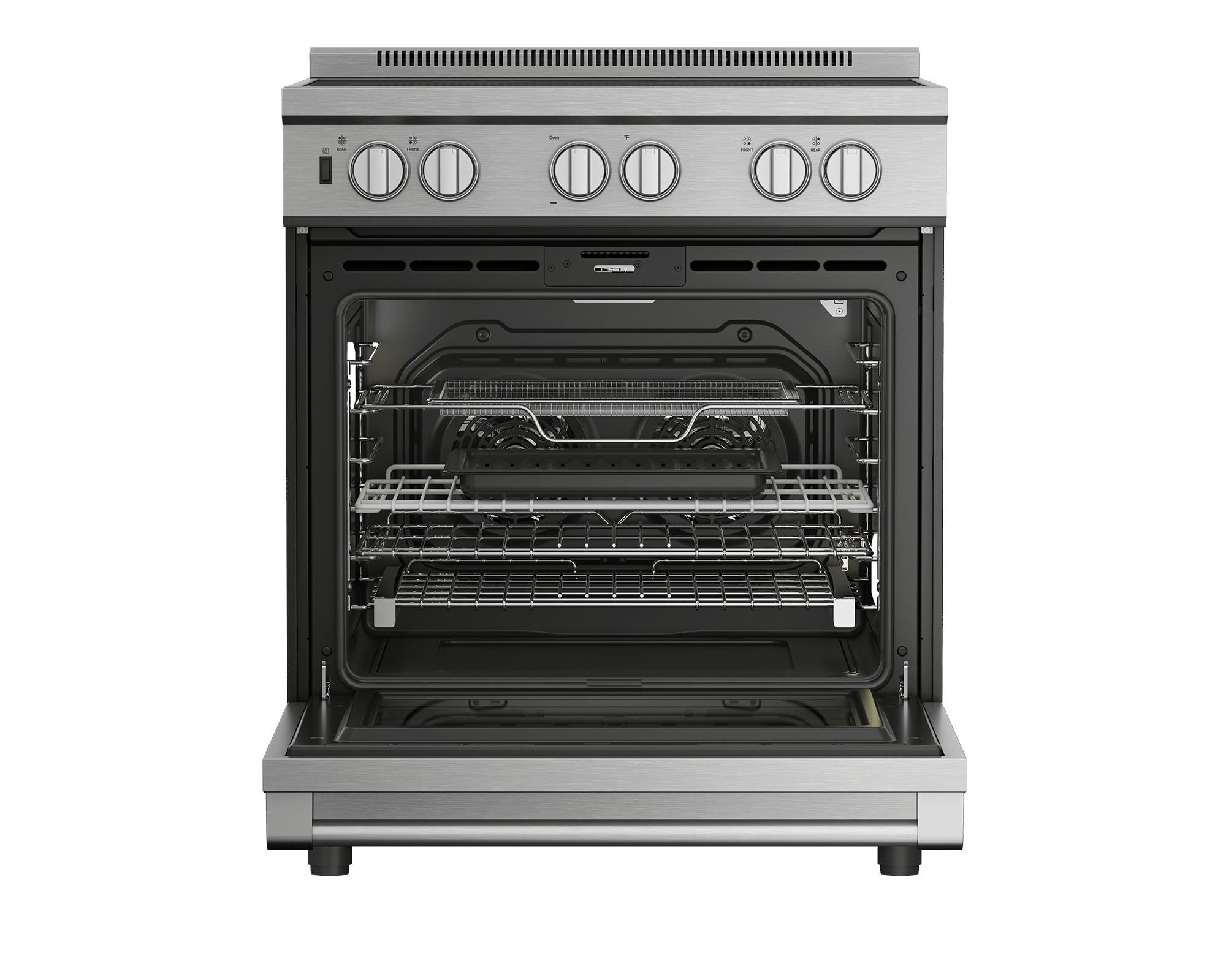 BEKO 30" in Stainless Steel Pro-Style Induction Range in Stainless Steel - PRIR34452SS
