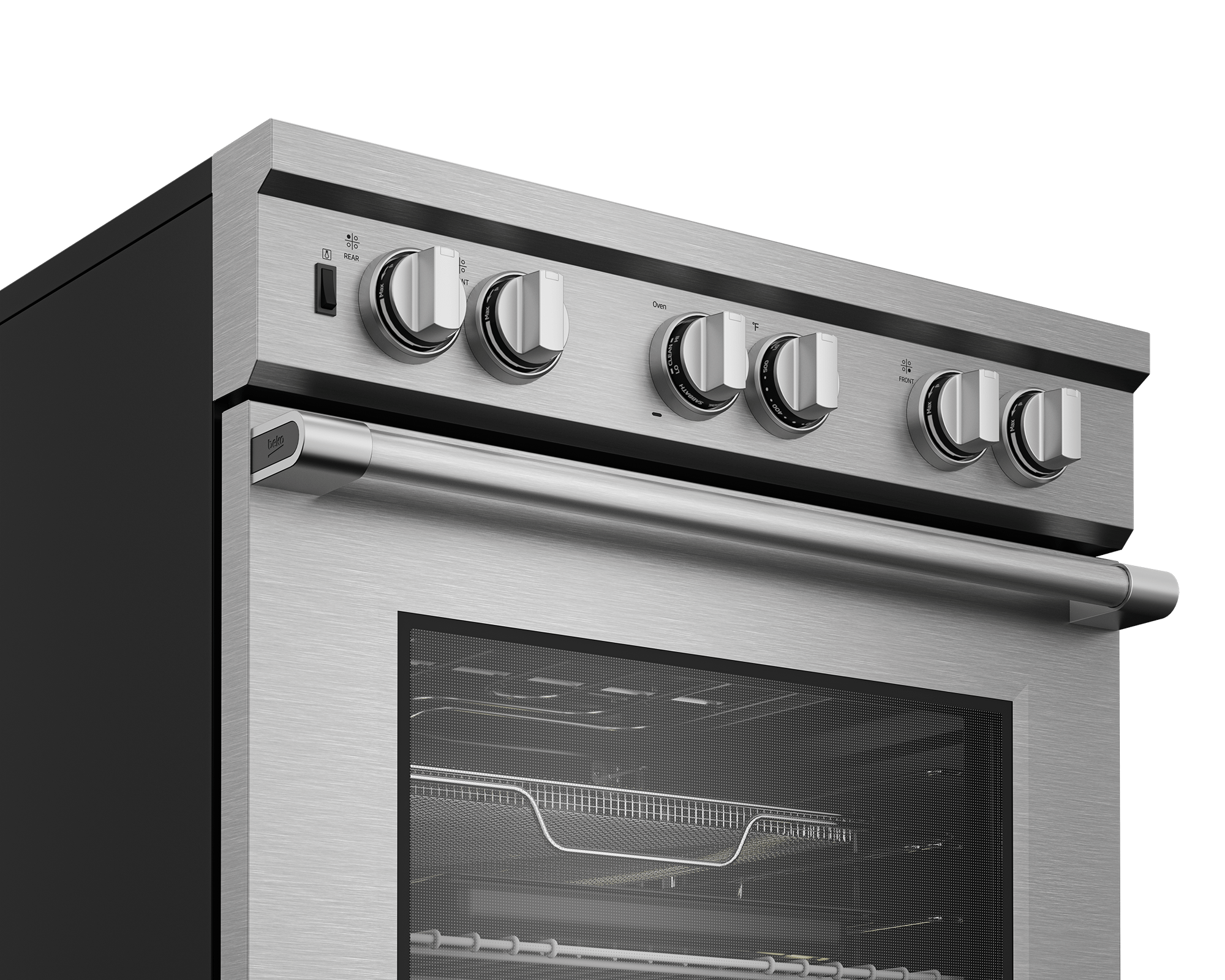 BEKO 30" in Stainless Steel Pro-Style Induction Range in Stainless Steel - PRIR34452SS