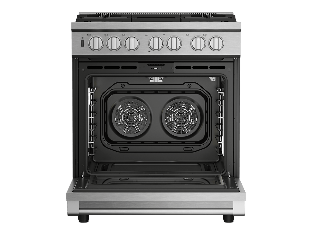 BEKO 30" in Stainless Steel Pro-Style Gas Range in Stainless Steel - PRGR34552SS