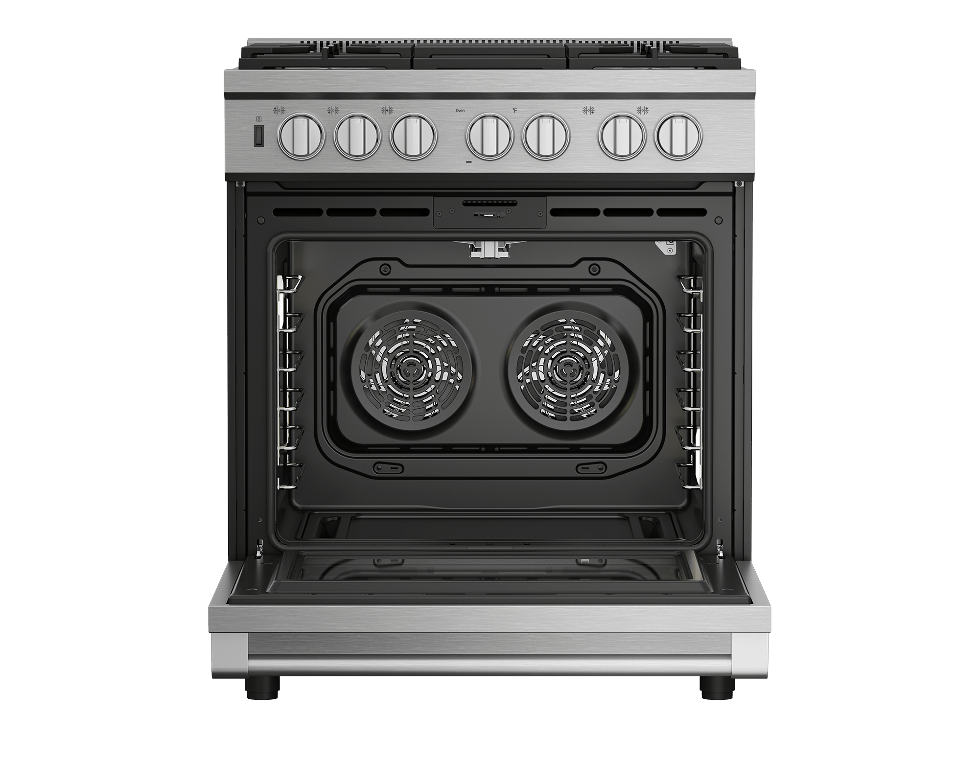 BEKO 30" in Stainless Steel Pro-Style Gas Range in Stainless Steel - PRGR34552SS