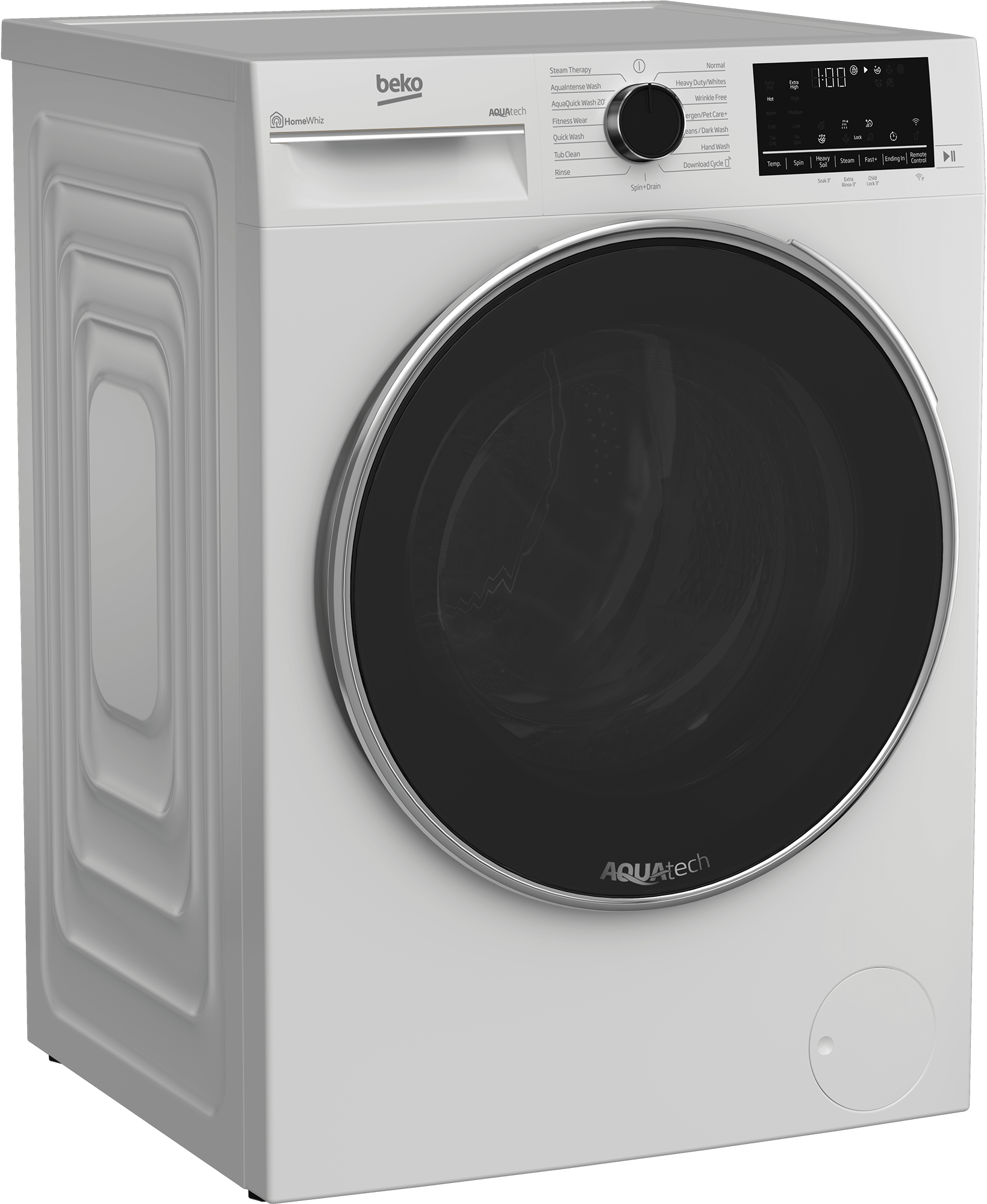 BEKO 24" Front Load Washer White - WFTV10733XC