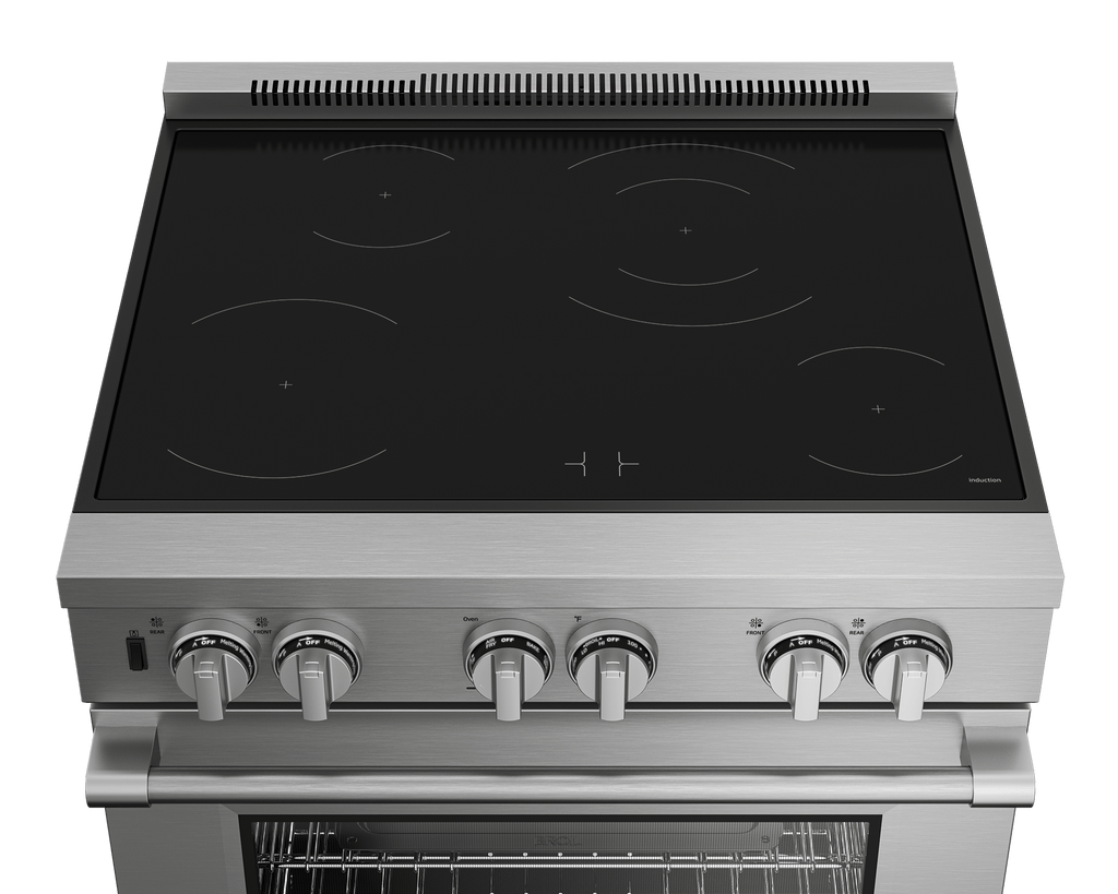 BEKO 30" in Stainless Steel Pro-Style Induction Range in Stainless Steel - PRIR34452SS