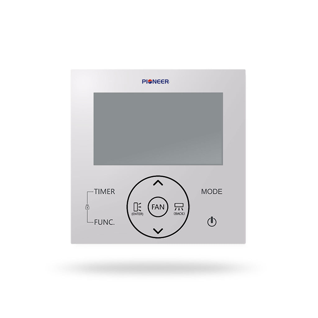 Pioneer Quantum Ultra 11,000 BTU 19 SEER2 230V Ceiling Concealed Ducted Mini-Split Air Conditioner Inverter Heat Pump Full Set - RYT012GLSI24RL-10S