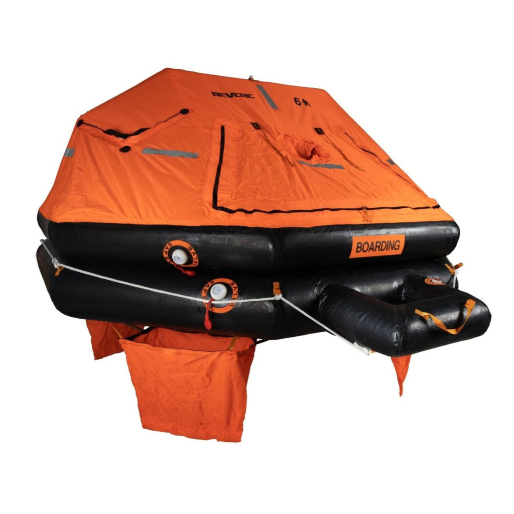Revere 4-8 Person Low profile USCG/ SOLAS A Life Raft - 45-REV-CGS-4LP-A
