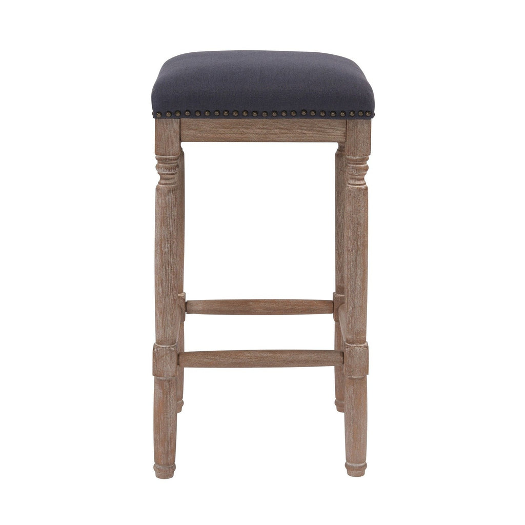 New Pacific Direct Ernie Fabric Counter Stool, (Set of 2)  - 3900052-393