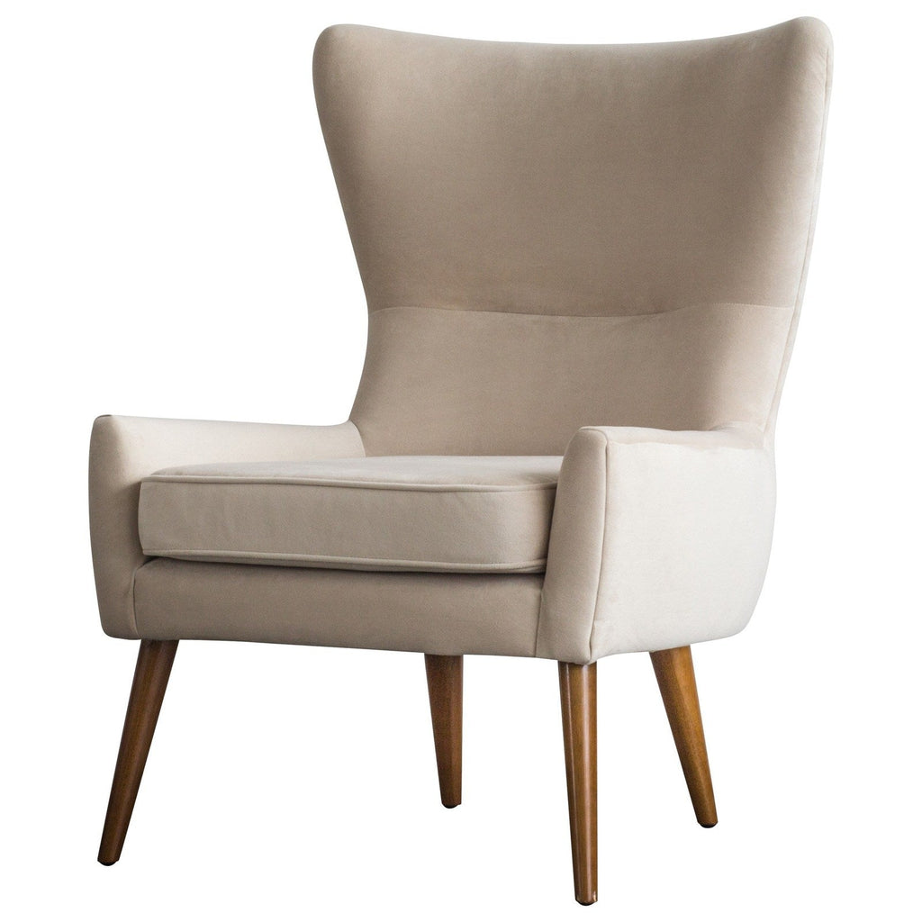 New Pacific Direct Arya Velvet Fabric Chair 1900122-346