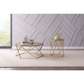 New Pacific Direct Cressa Hexagon Faux Shagreen Coffee Table  - 1600044