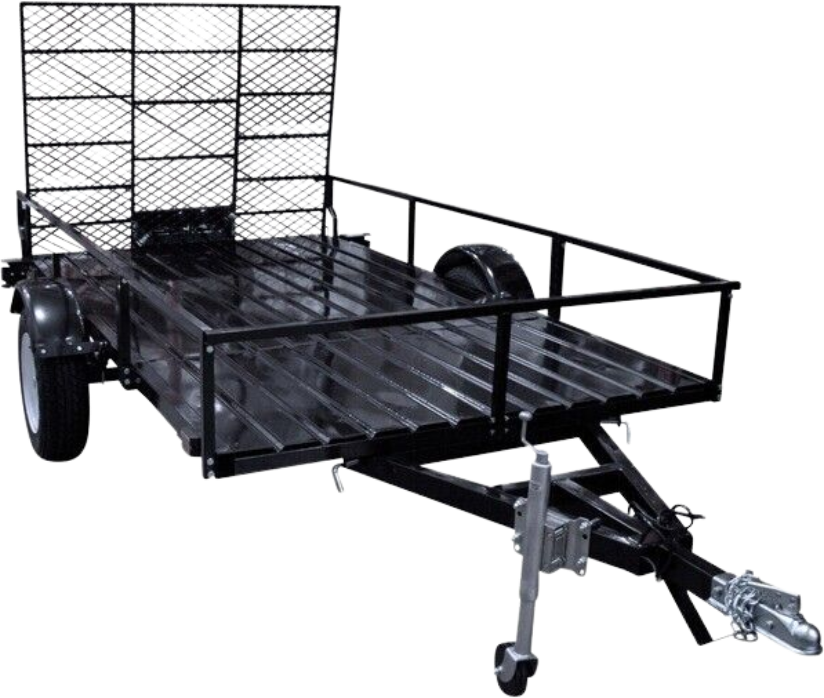 DK2 MMT6X10 1950 lb. Capacity 6 ft. x 10 ft. Drive-Up Gate Single Axle Trailer Kit New - MMT6X10