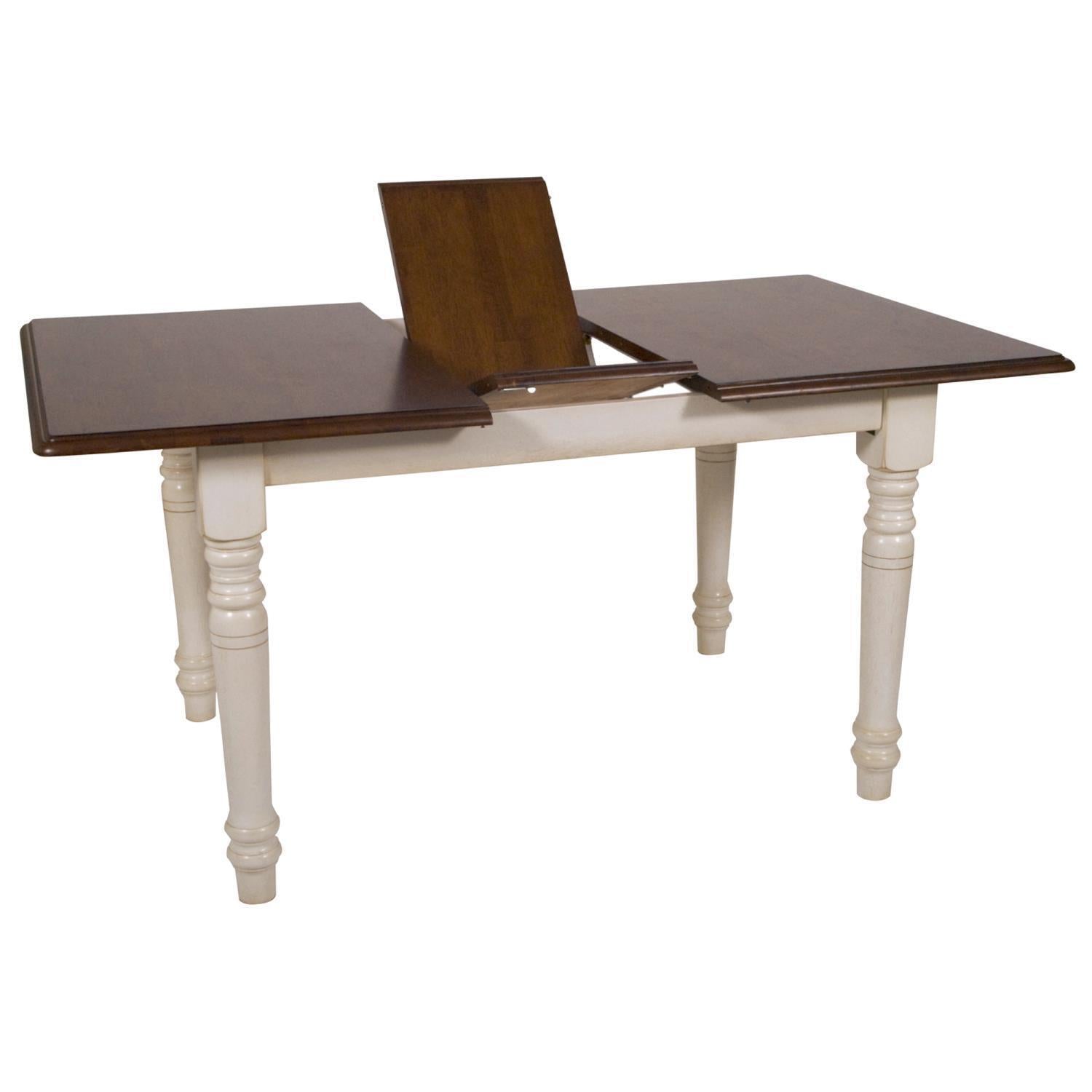 Sunset Trading Andrews 5 Piece 48-60" Rectangular Extendable Dining Set - DLU-TLB3660-C30-AW5PC