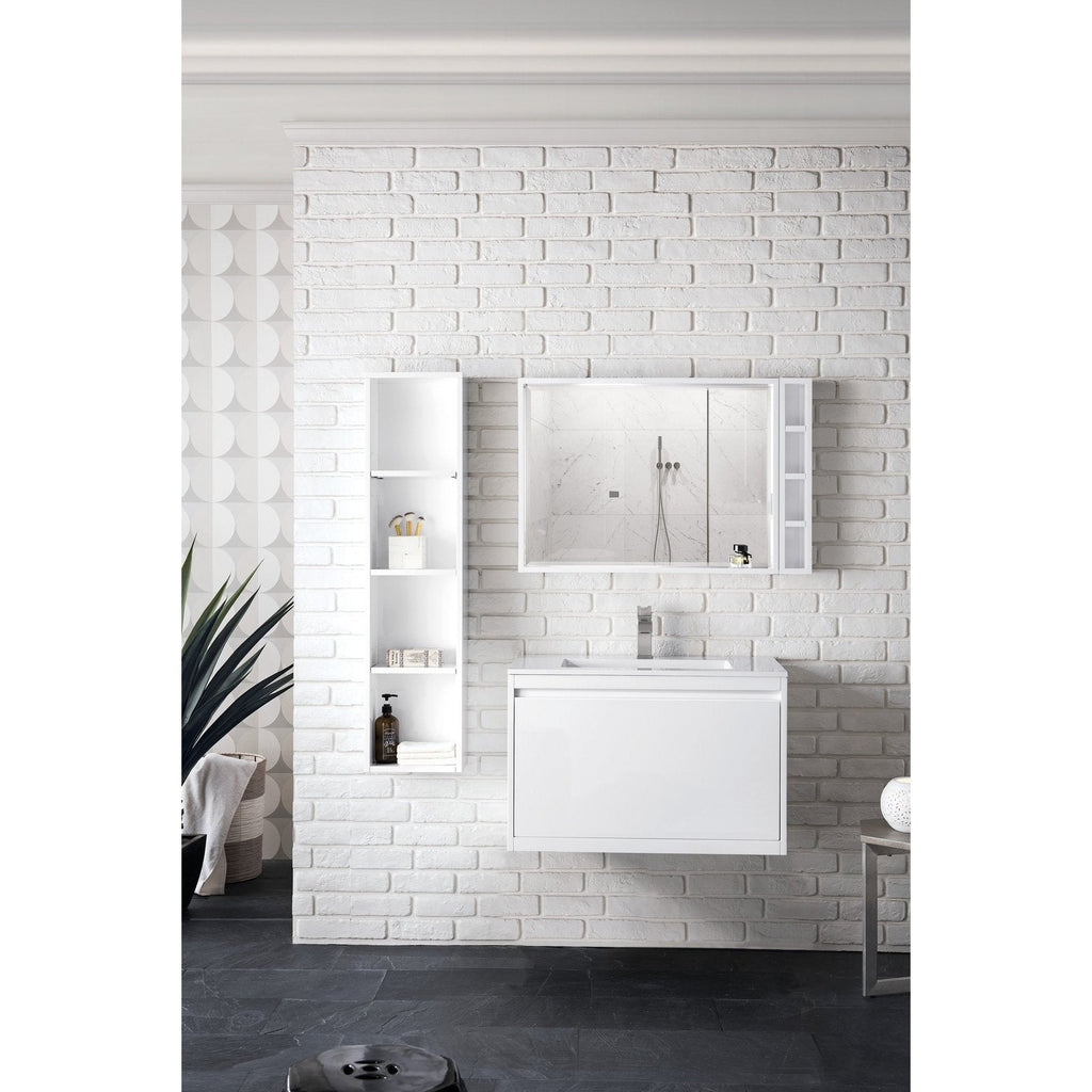 James Martin Vanities Milan 31.5" Single Vanity Cabinet - 801V31.5GWRGDCHB