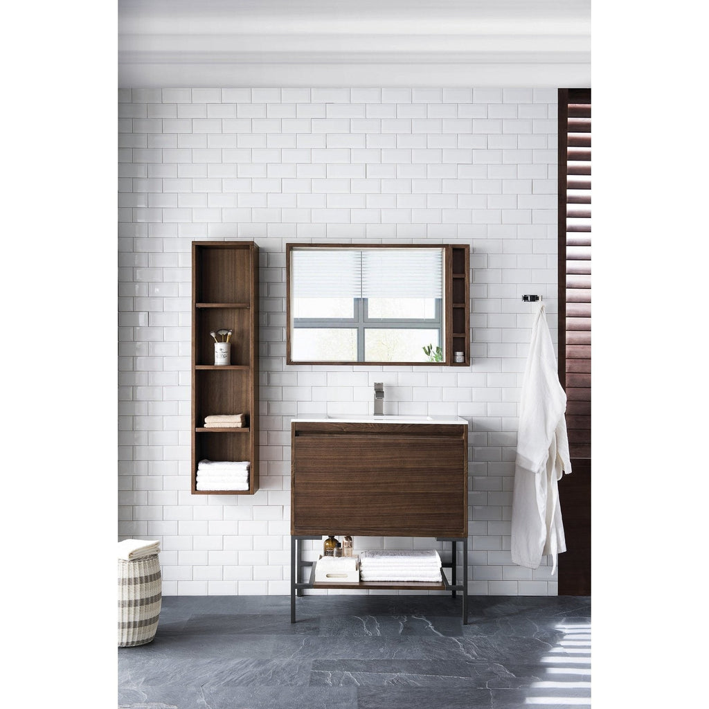 James Martin Vanities Milan 31.5" Single Vanity Cabinet - 801V31.5GWRGDCHB