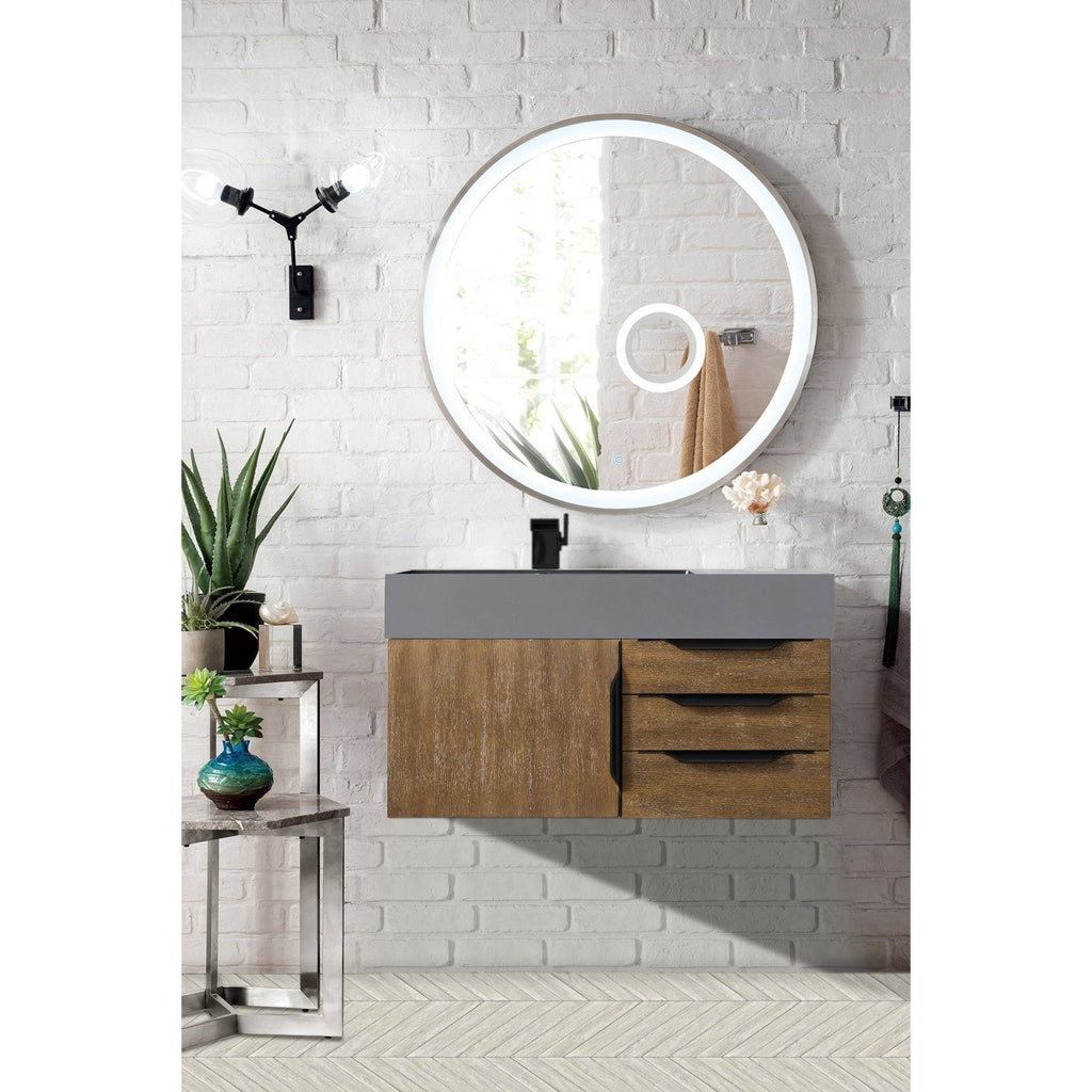James Martin Vanities Mercer Island 36" Single Vanity - 389-V36-AGR-G-DGG