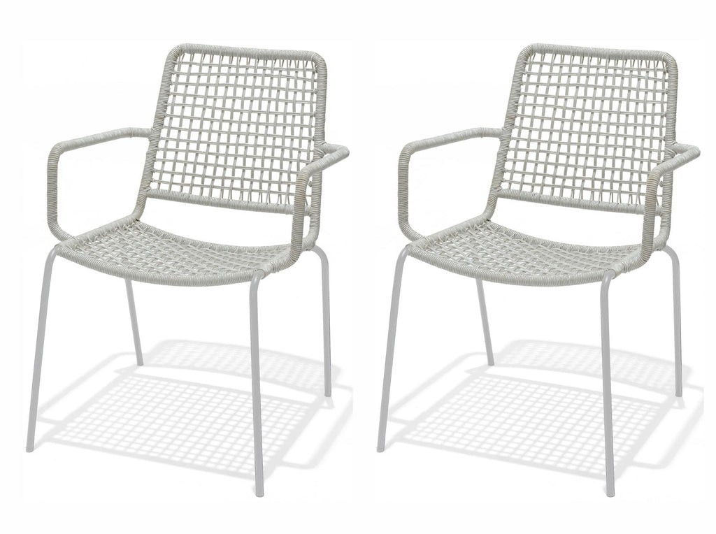 Midtown Concept Oberon Black Stacking Indoor Dining Chair - 4PC - SC OBERON BLK