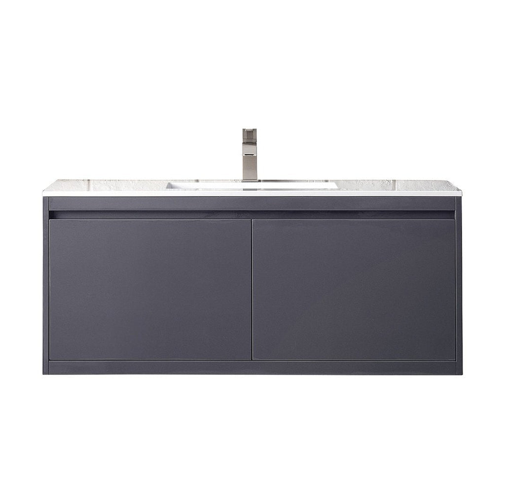 James Martin Vanities Milan 47.3" Single Vanity Cabinet - 801V47.3GWRGDCHB