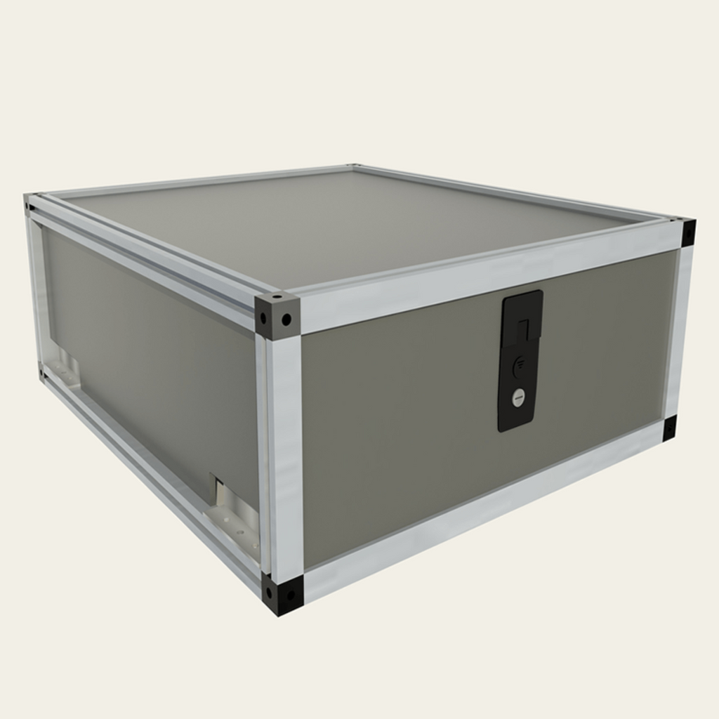 GOOSE GEAR Jeep Wrangler JK/JKU 2007-2018 - Single Drawer Module - 22 3/16" Wide x 28" Depth - 5017-GGR-SH