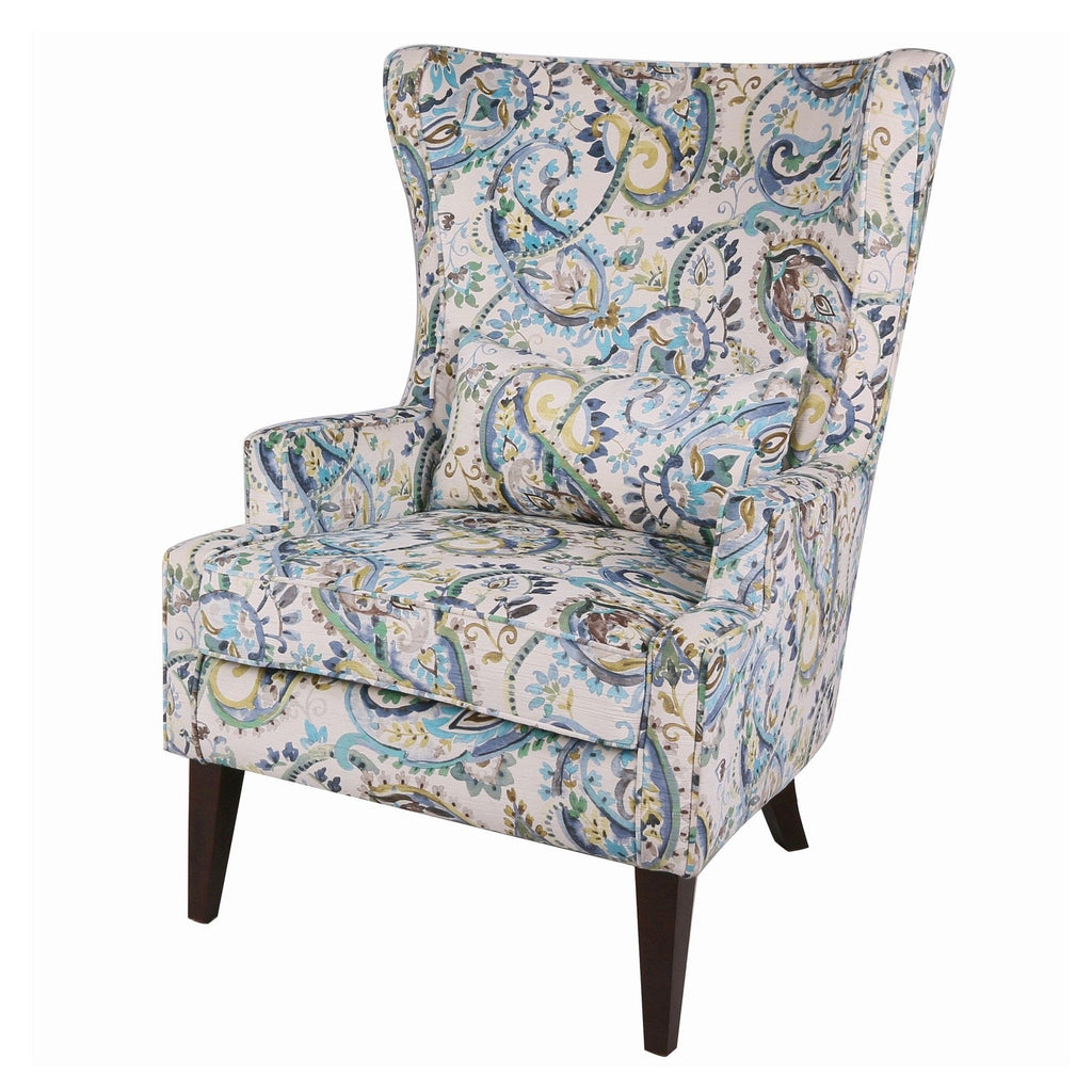 New Pacific Direct Clementine Wingback Arm Chair -  1900078-153