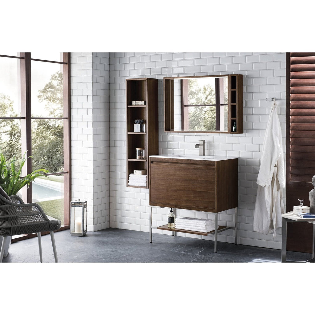 James Martin Vanities Milan 31.5" Single Vanity Cabinet - 801V31.5GWRGDCHB