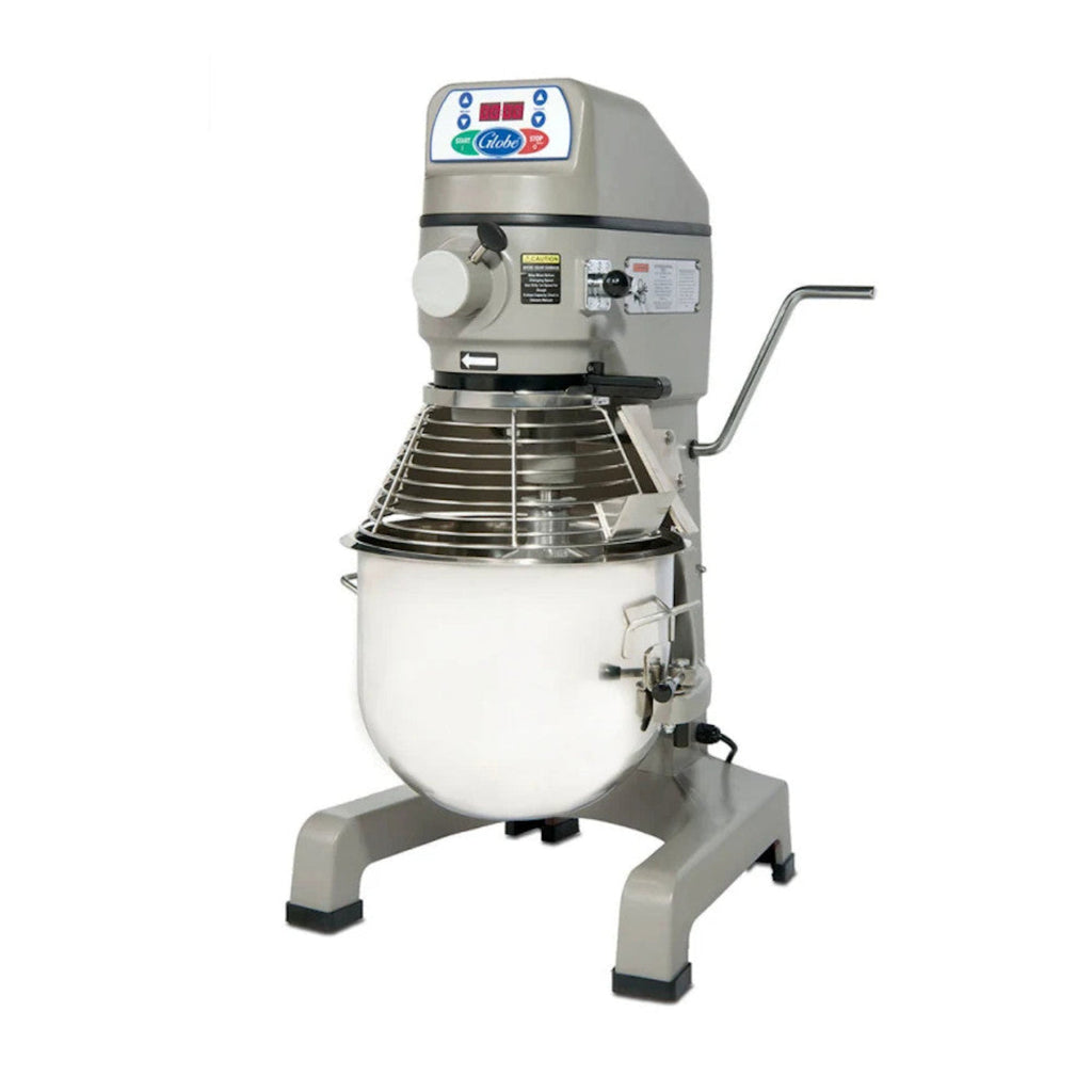 Globe Gear Driven 25 Qt. Commercial Planetary Floor Mixer - 115V, 3/4 hp - GLSP25