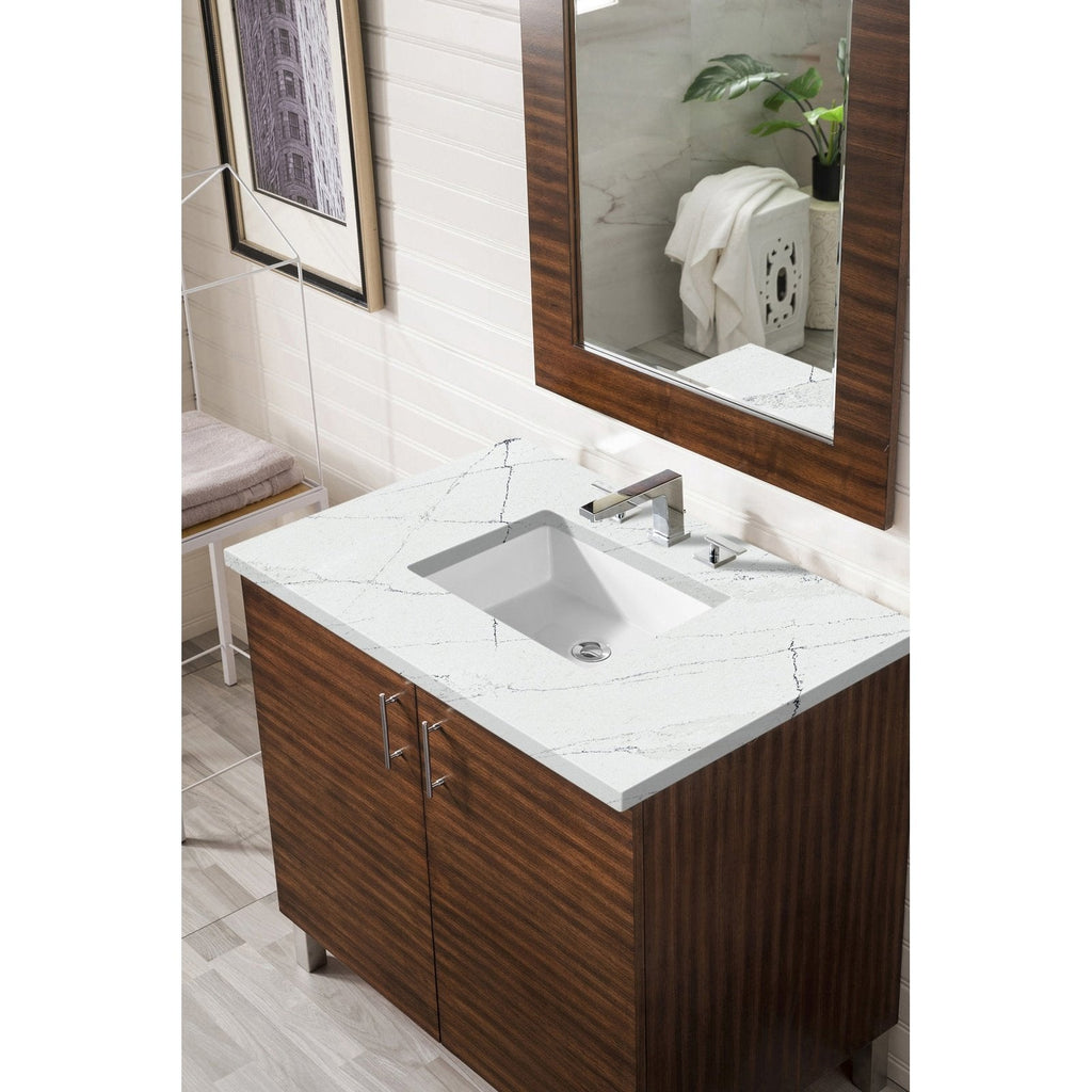 James Martin Vanities Metropolitan 36" Single Vanity - 850-V36-AWT-3AF