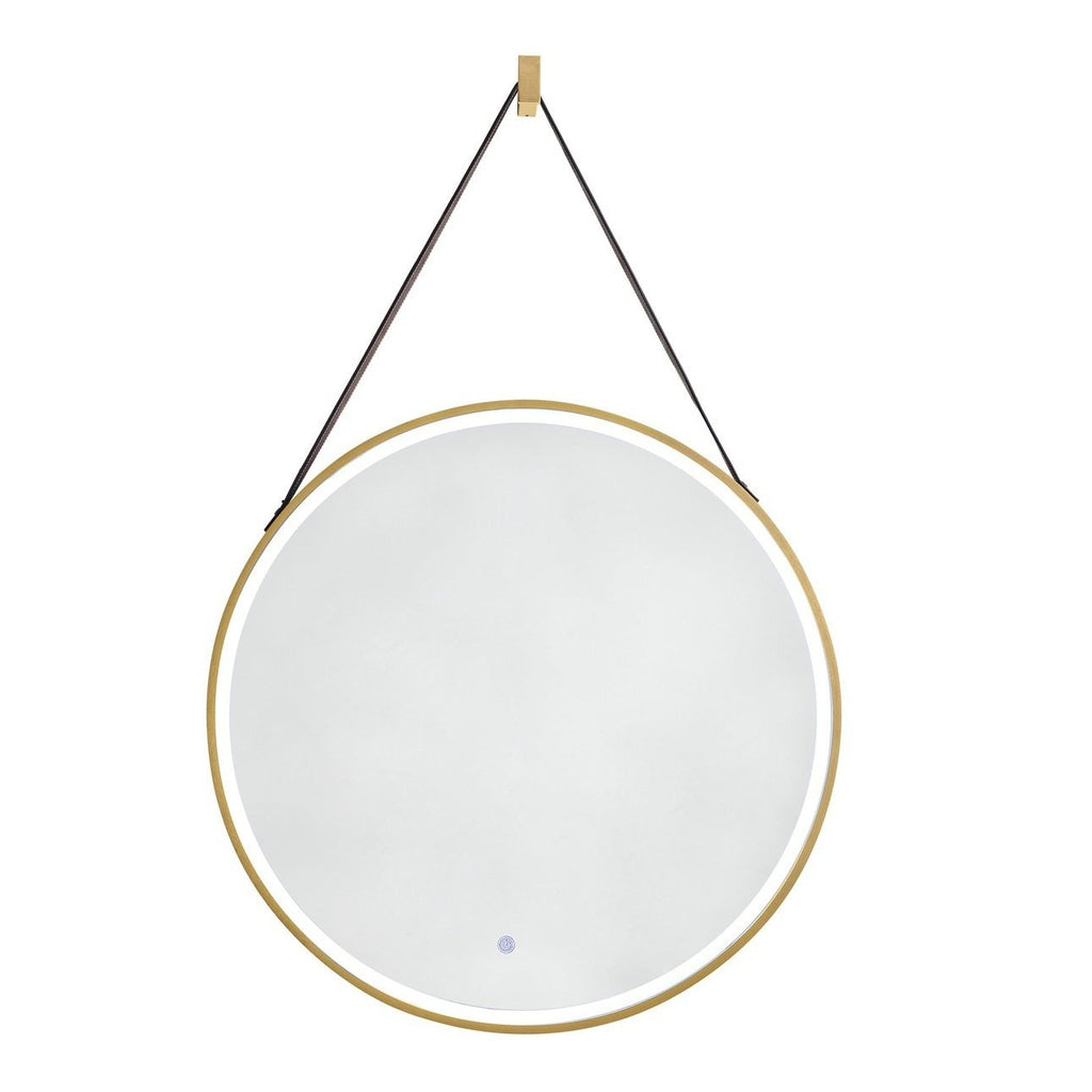 James Martin Vanities Annapolis 27.6" Round Anti-Fogging LED Mirror - 911-M27.6-BGD