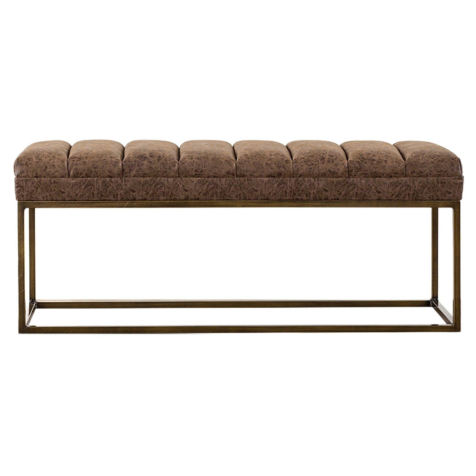 New Pacific Direct Darius PU Leather Bench  - 3900030-NCE