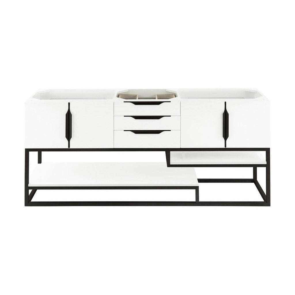 James Martin Vanities Columbia 72" Single Vanity - 388-V72S-AGR-MB-DGG