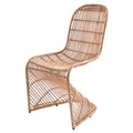 New Pacific Direct Groovy Rattan Chair, (Set of 2) -  6600010