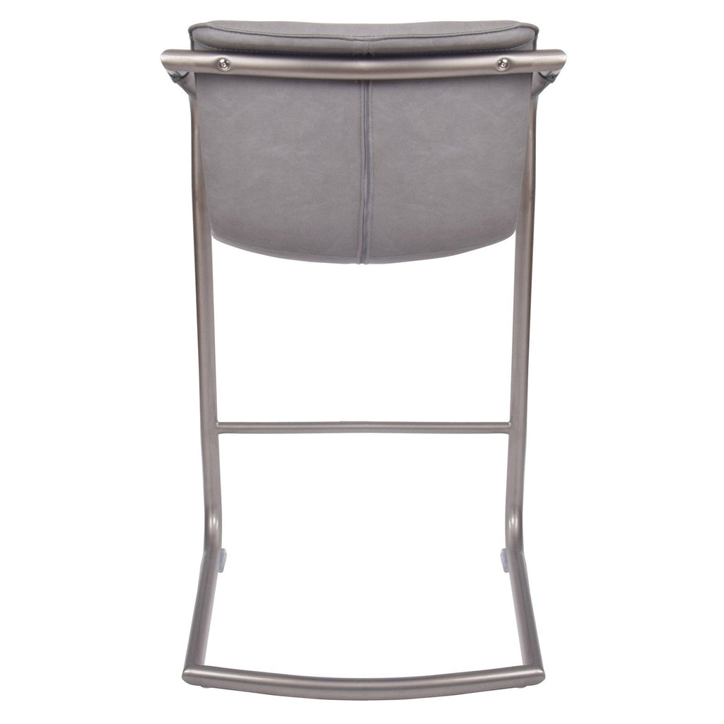 New Pacific Direct Indy PU Leather Counter Stool, (Set of 2)  - 1060004-216