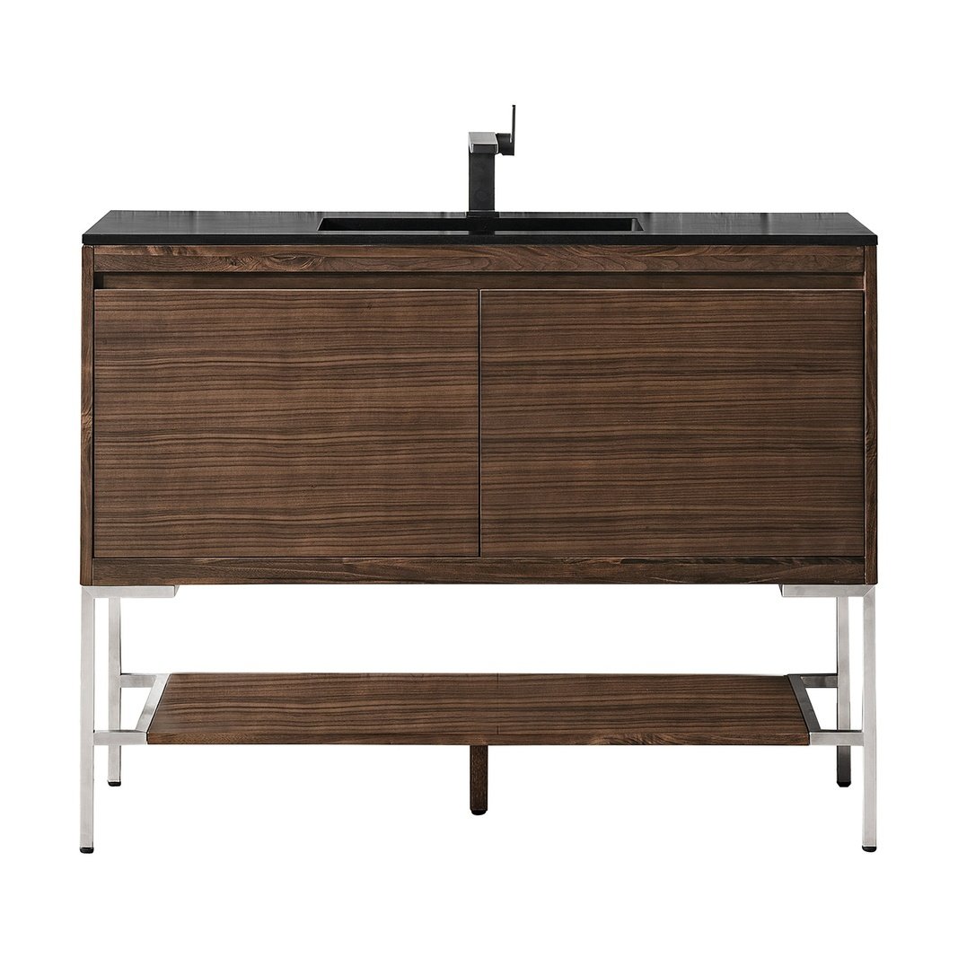 James Martin Vanities Milan 47.3" Single Vanity Cabinet - 801V47.3GWRGDCHB