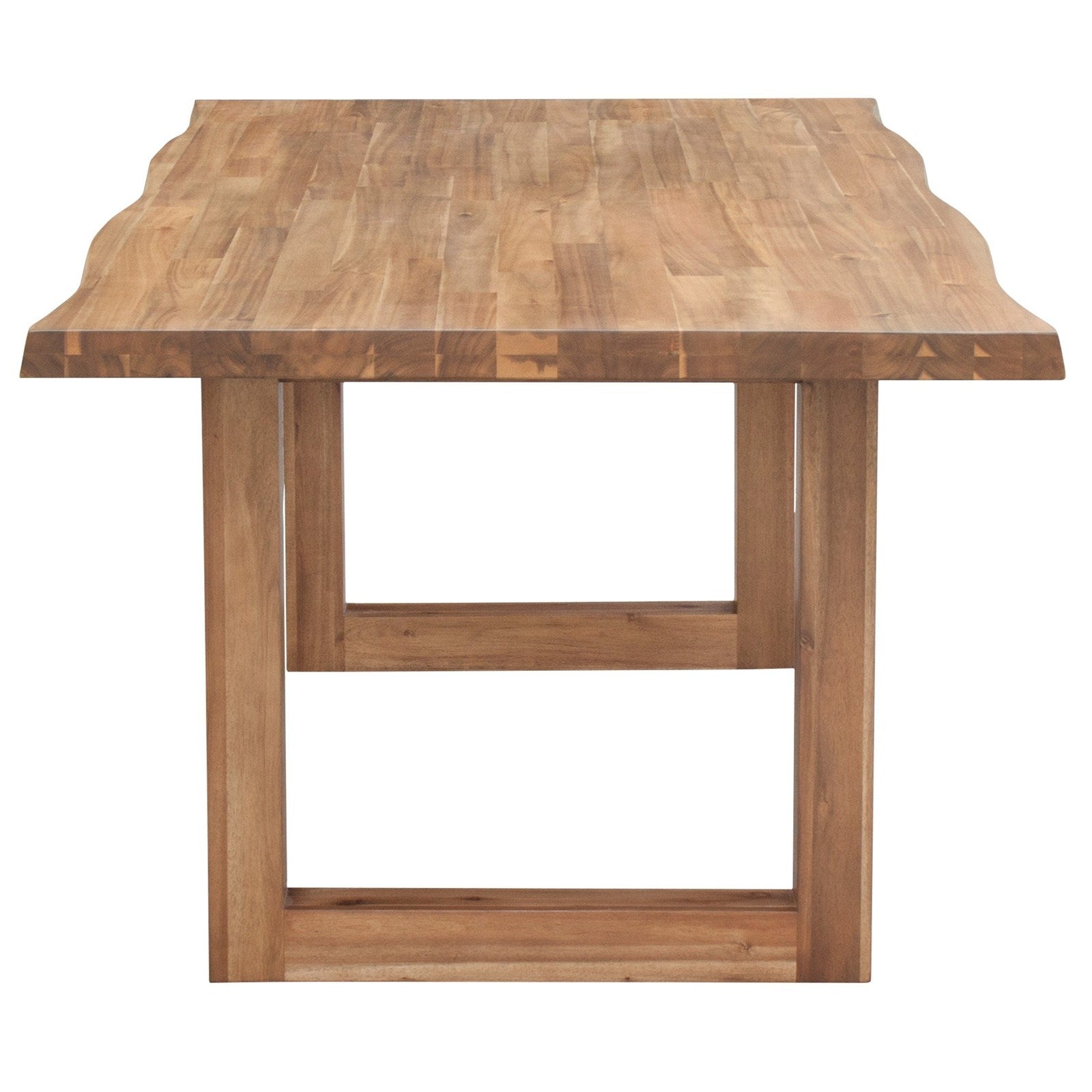 New Pacific Direct Windsor 79" Live-Edge Dining Table -  8000040