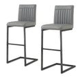New Pacific Direct Ronan PU Leather Bar Stool, (Set of 2) -  1060009-216