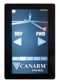 Canarm Touch ‘N’ Go 7” Digital Touch Screen Multi-Fan Controller New - TGPC-1047-01