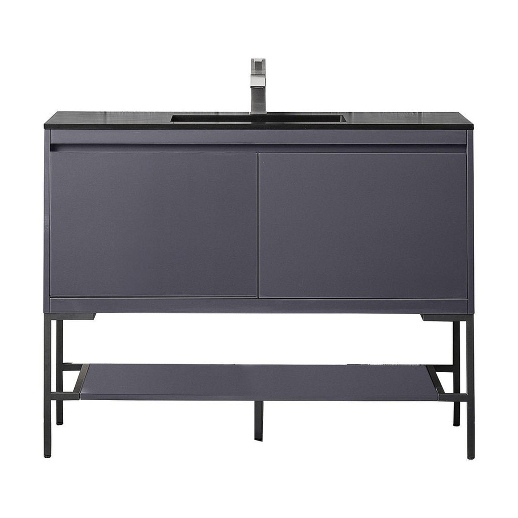 James Martin Vanities Milan 47.3" Single Vanity Cabinet - 801V47.3GWRGDCHB