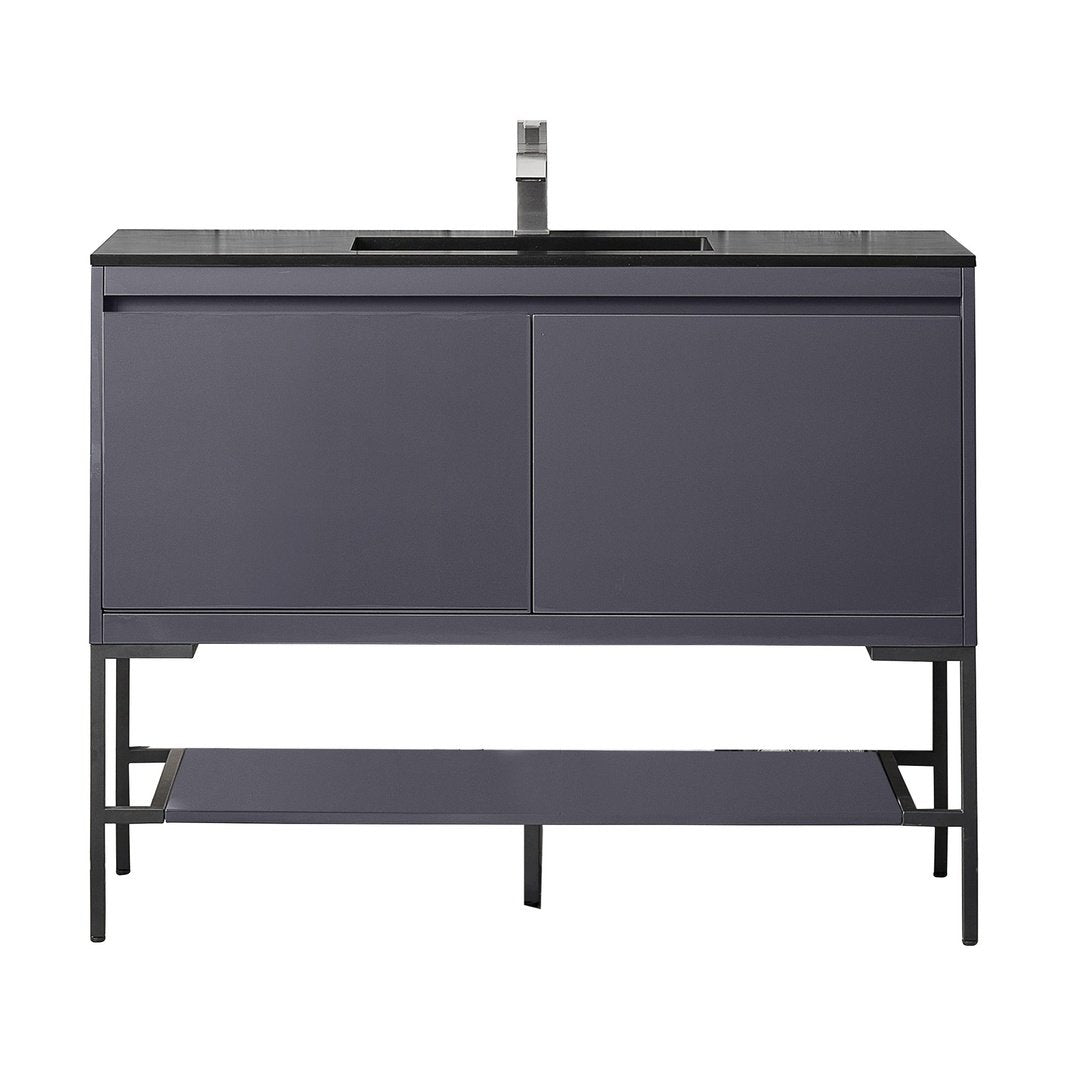 James Martin Vanities Milan 47.3" Single Vanity Cabinet - 801V47.3GWRGDCHB