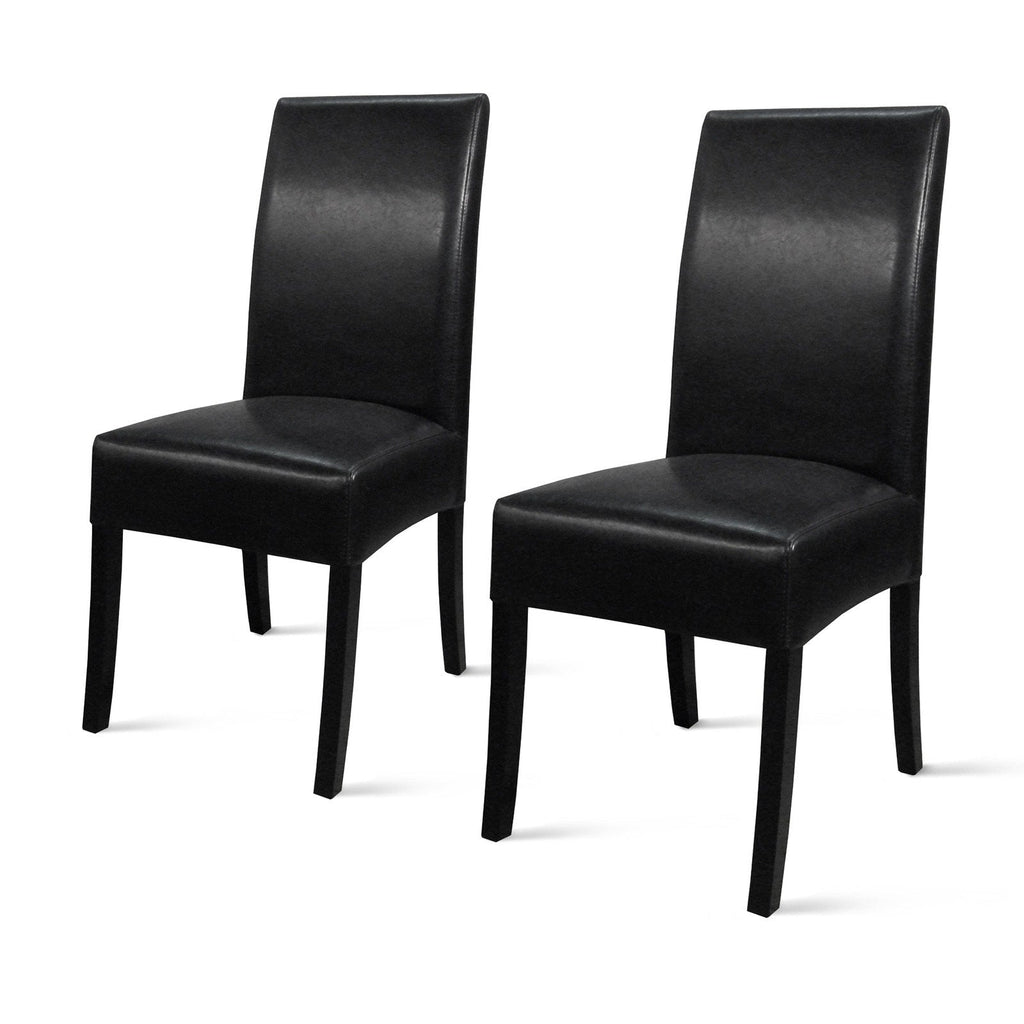 New Pacific Direct Valencia Bonded Leather Chair, (Set of 2)  - 108239B-23