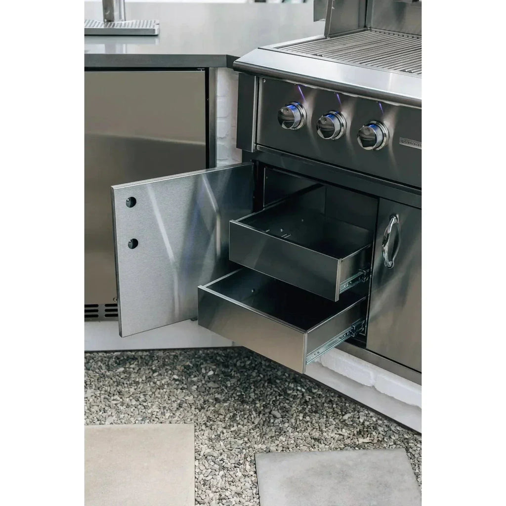 TrueFlame 36 Enclosed Cabinet Pantry - TF-DP-36DC-A