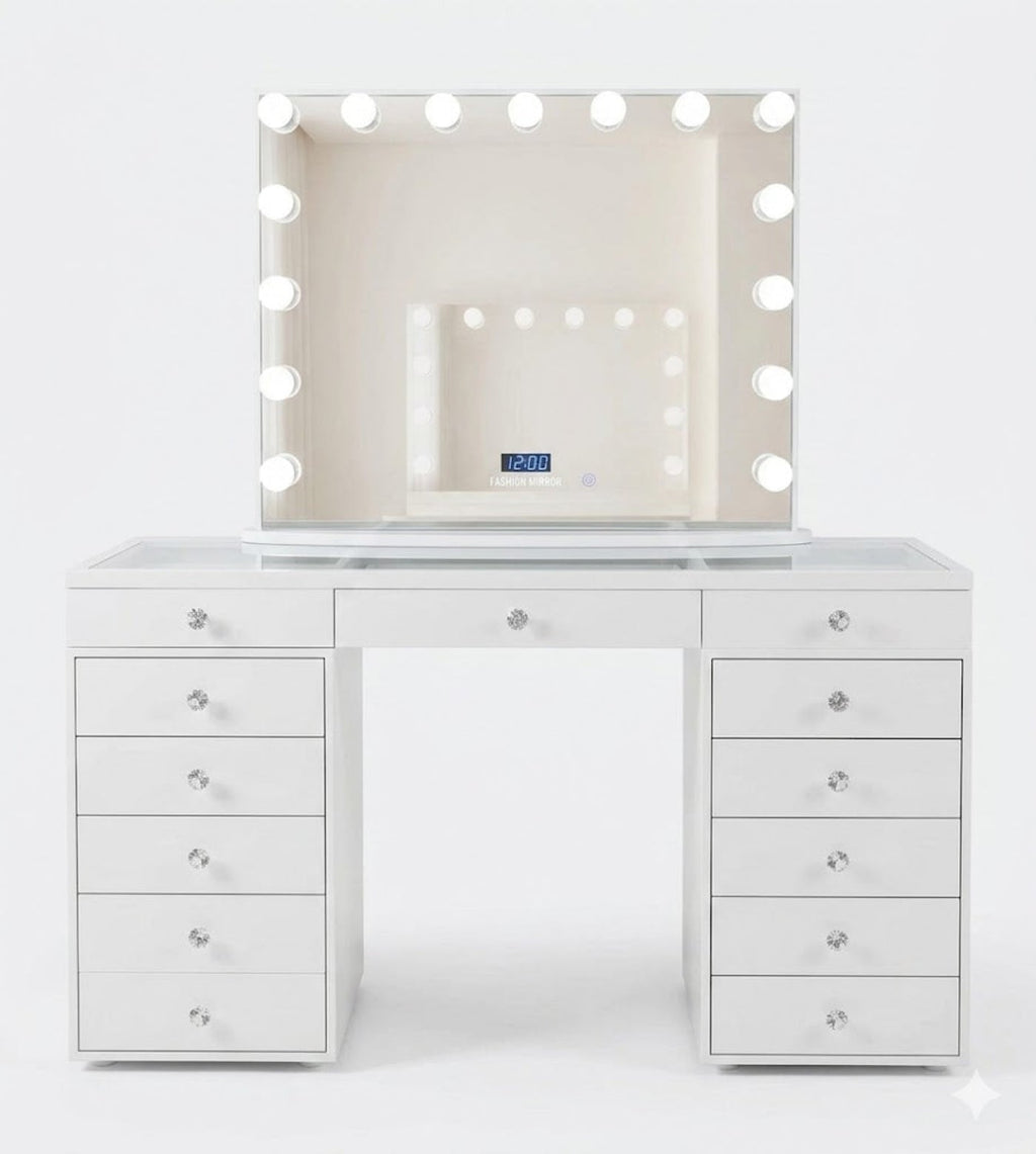 DoCareLife Sofia White Vanity Kit - DCL-VT008-WHITE