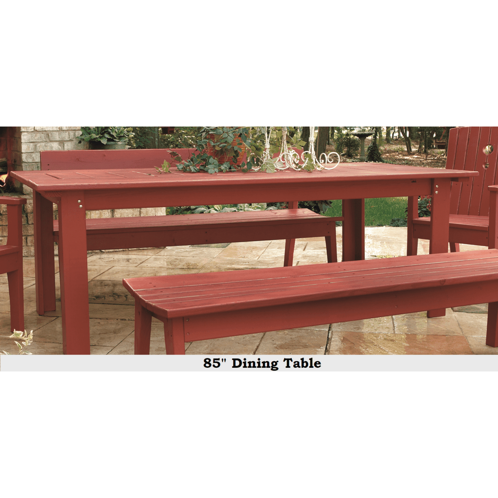 Uwharrie Chair Behren Wood Rectangular Dining Table  B091 - , B092, or B093