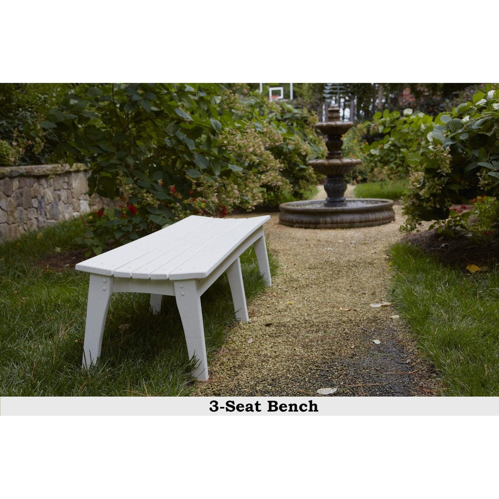 Uwharrie Chair’s Outdoor Behrens Bench -  B097, B098, or B099