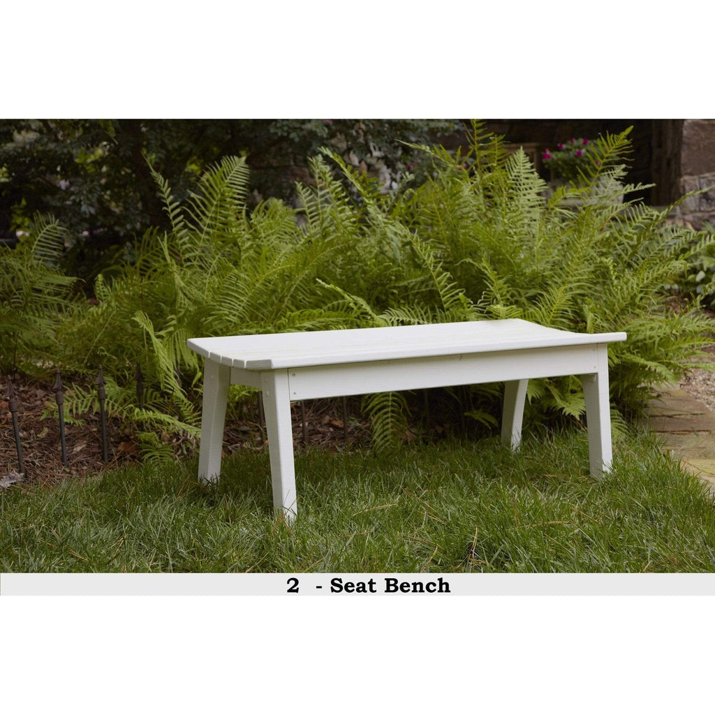 Uwharrie Chair’s Outdoor Behrens Bench -  B097, B098, or B099