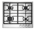 Verona - Verona 24" Designer Gas Cooktop - Brass Burners - SS - 4 Burners - VDGCT424FSS