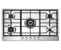 Verona 36" Designer Gas Cooktop - Brass Burners - SS - 5 Burners - VDGCT536FSS