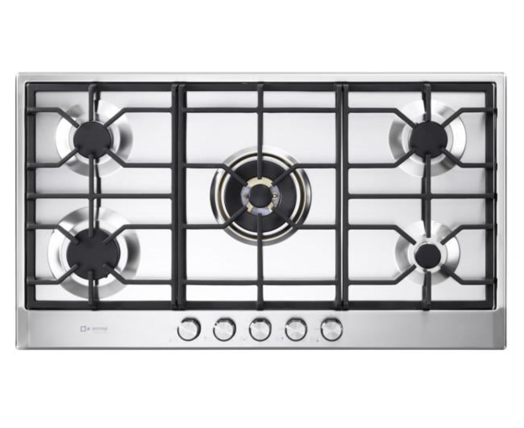 Verona 36" Designer Gas Cooktop - Brass Burners - SS - 5 Burners - VDGCT536FSS