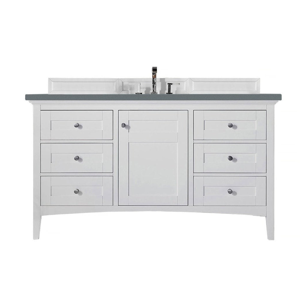 James Martin Vanities Palisades 60" Single Vanity - 527-V60S-BW-3AF