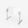 Spring USA VG3-P-30 Versa-Gard FreeStyle Glass Food Shield, 30" x 28" - SPVG3P30