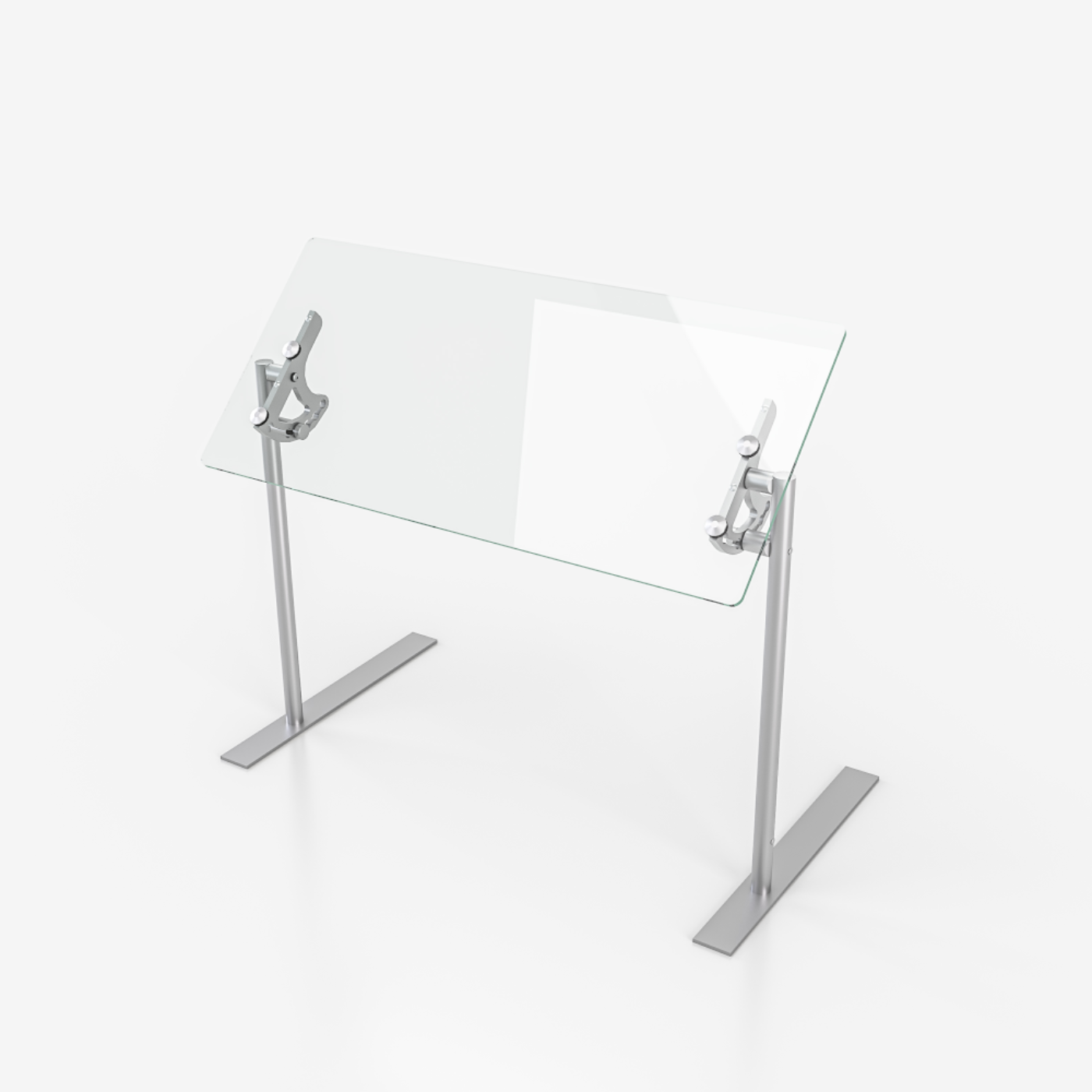 Spring USA VG3-P-30 Versa-Gard FreeStyle Glass Food Shield, 30" x 28" - SPVG3P30