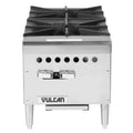 Vulcan  - Restaurant Series Natural Gas 12” Countertop 2-Burner Hot Plate - 50,000 BTU - VCRH12