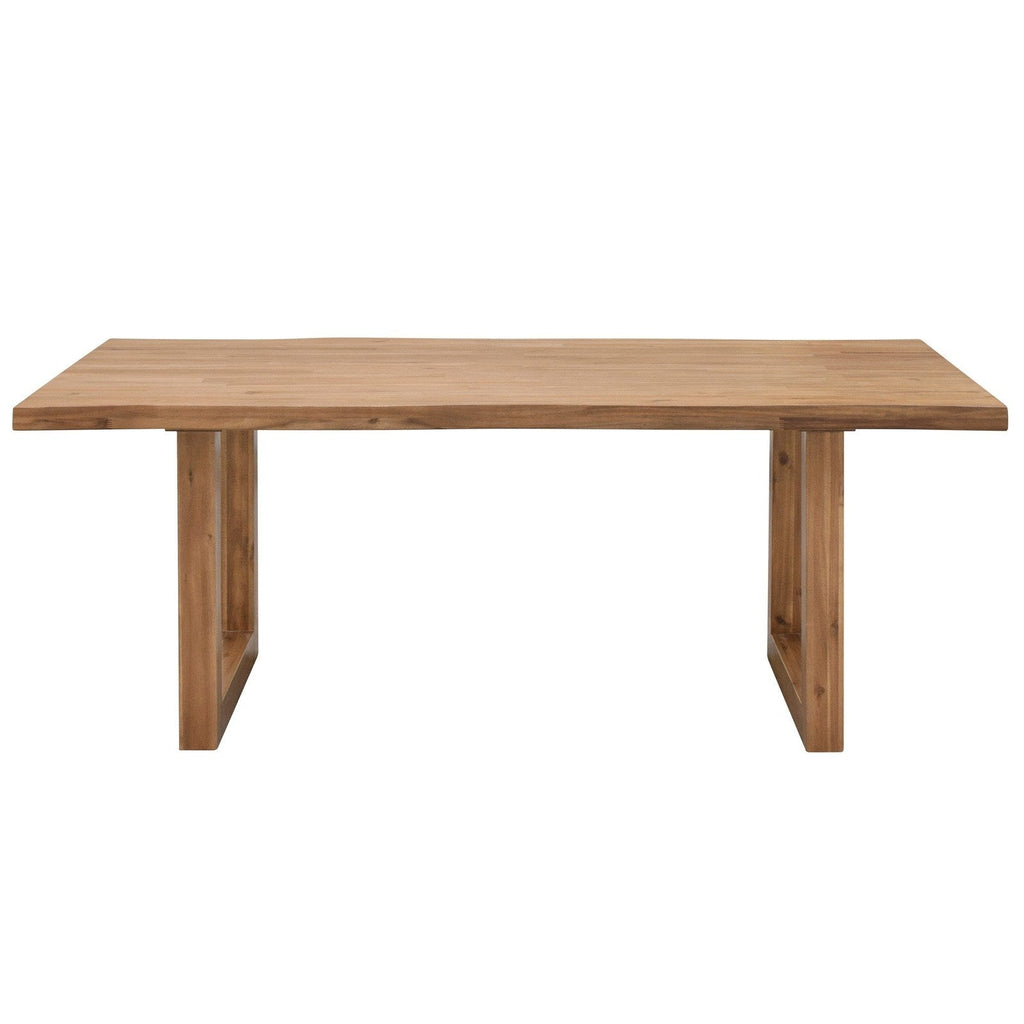 New Pacific Direct Windsor 79" Live-Edge Dining Table -  8000040