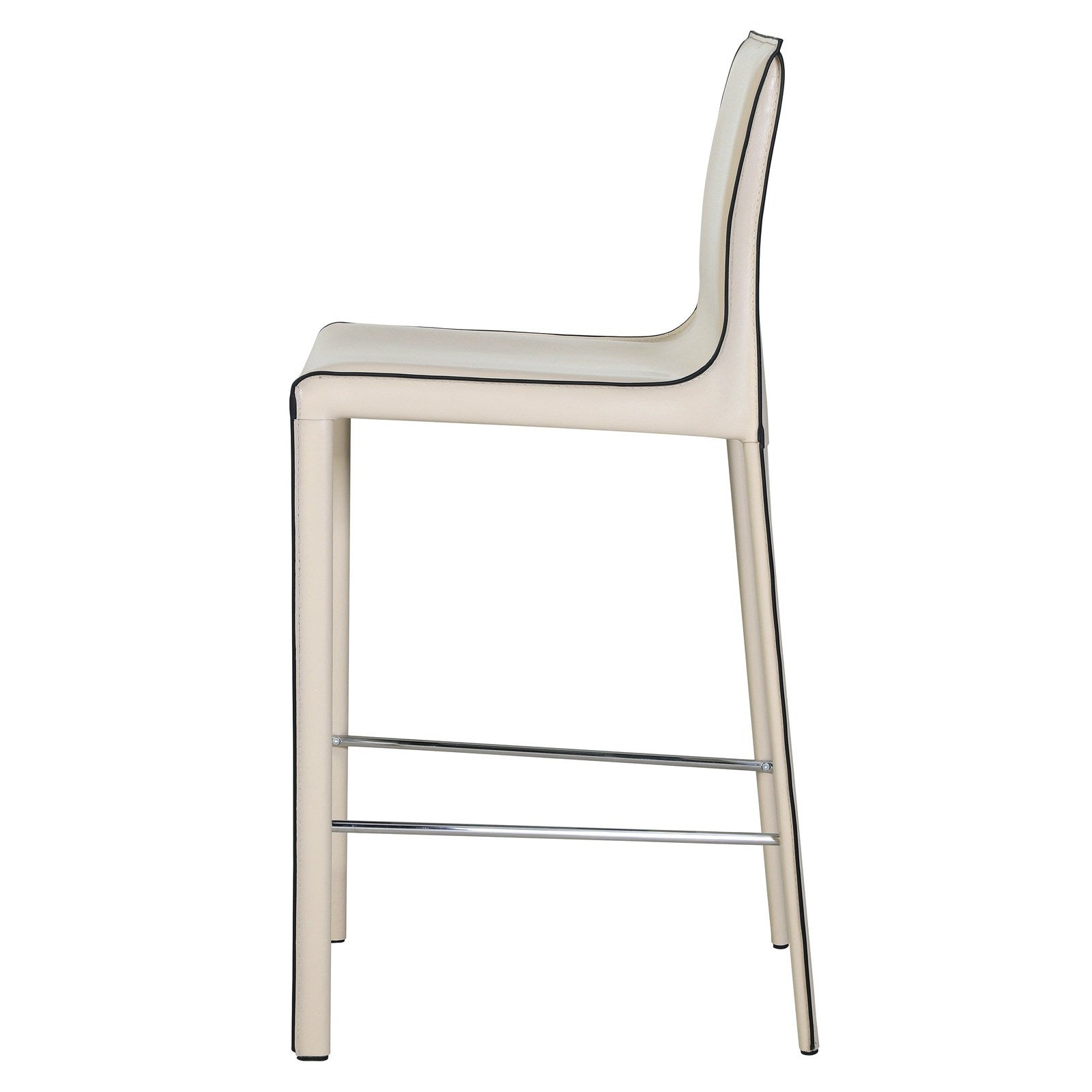 New Pacific Direct Gervin Recycled Leather Counter Stool, (Set of 2) -  448526R-98